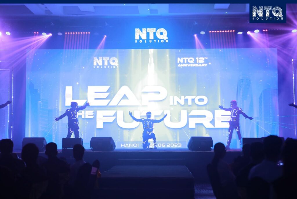 The opening stage that leads to the main theme of this year's event "Leap Into The Future"