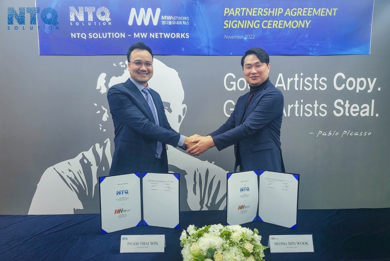 NTQ Solution And MWNetworks Signed A Strategic Partnership Agreement To Develop The MICE Platform