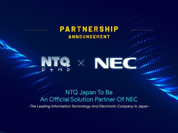 NTQ Japan To Be An Official Solution Partner Of NEC