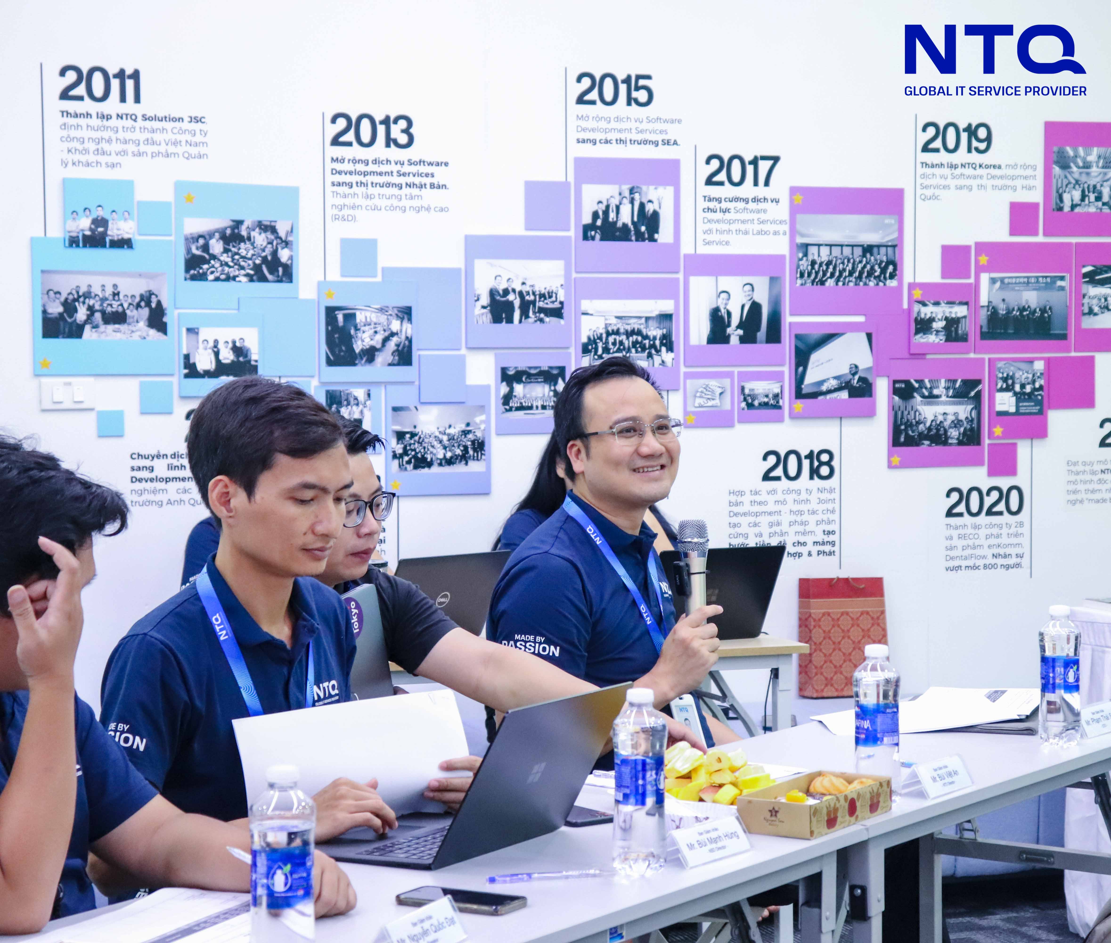 CEO NTQ at the Sales Conference