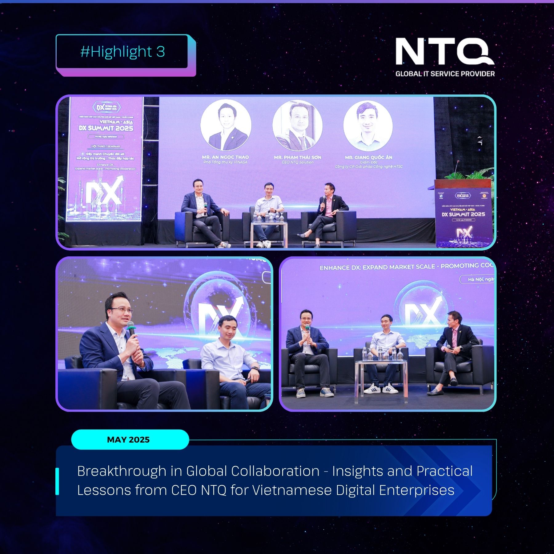 CEO NTQ at Vietnam Asia DX Summit
