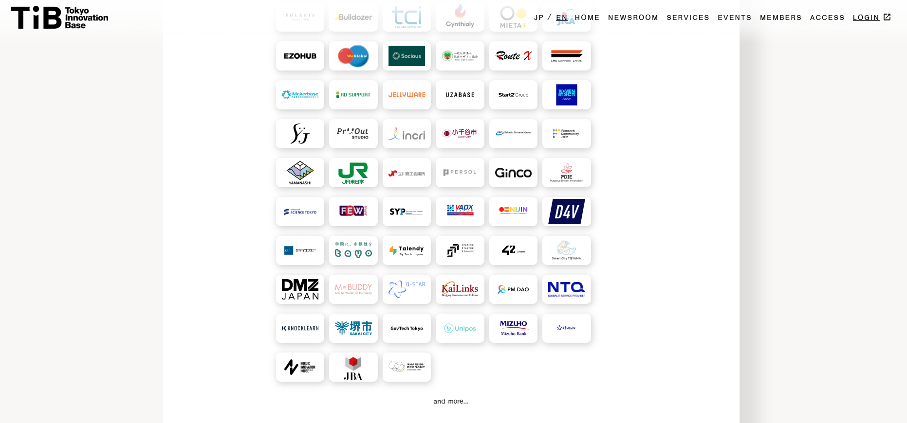 NTQ Japan is listed in the partner site 