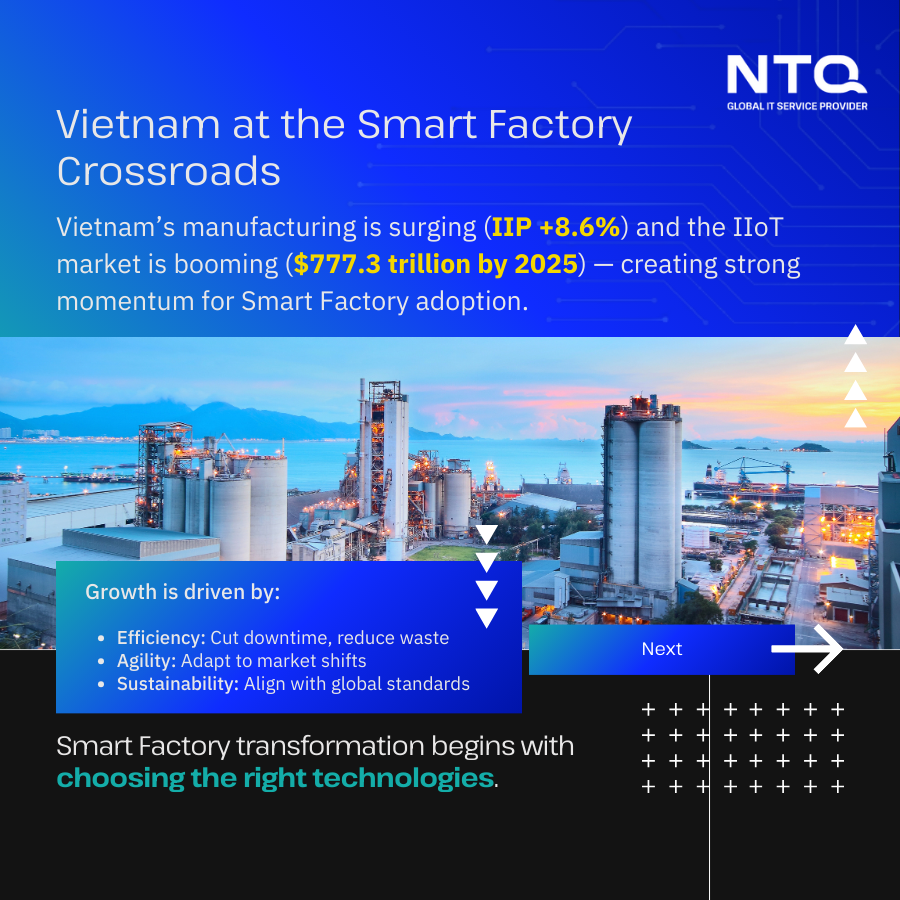 Vietnam's manufacturing industry has come a long way and has seen major growth.