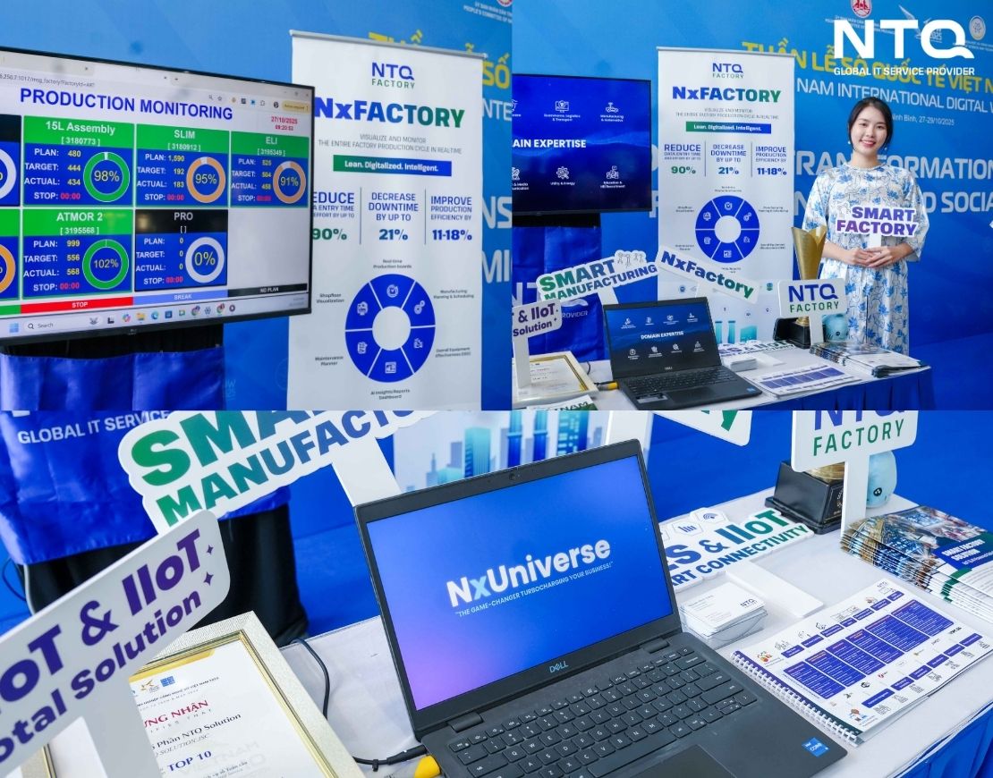 NTQ’s Smart Factory Remarked Impression At VIDW 2025