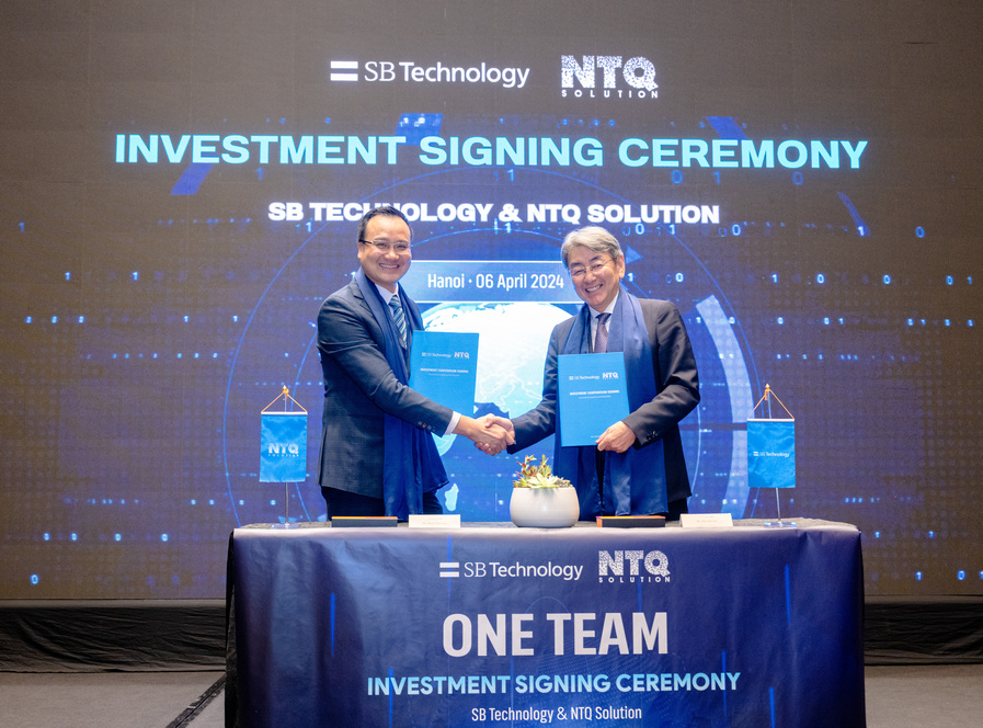 NTQ & SB Technology Investment Signing Ceremony 