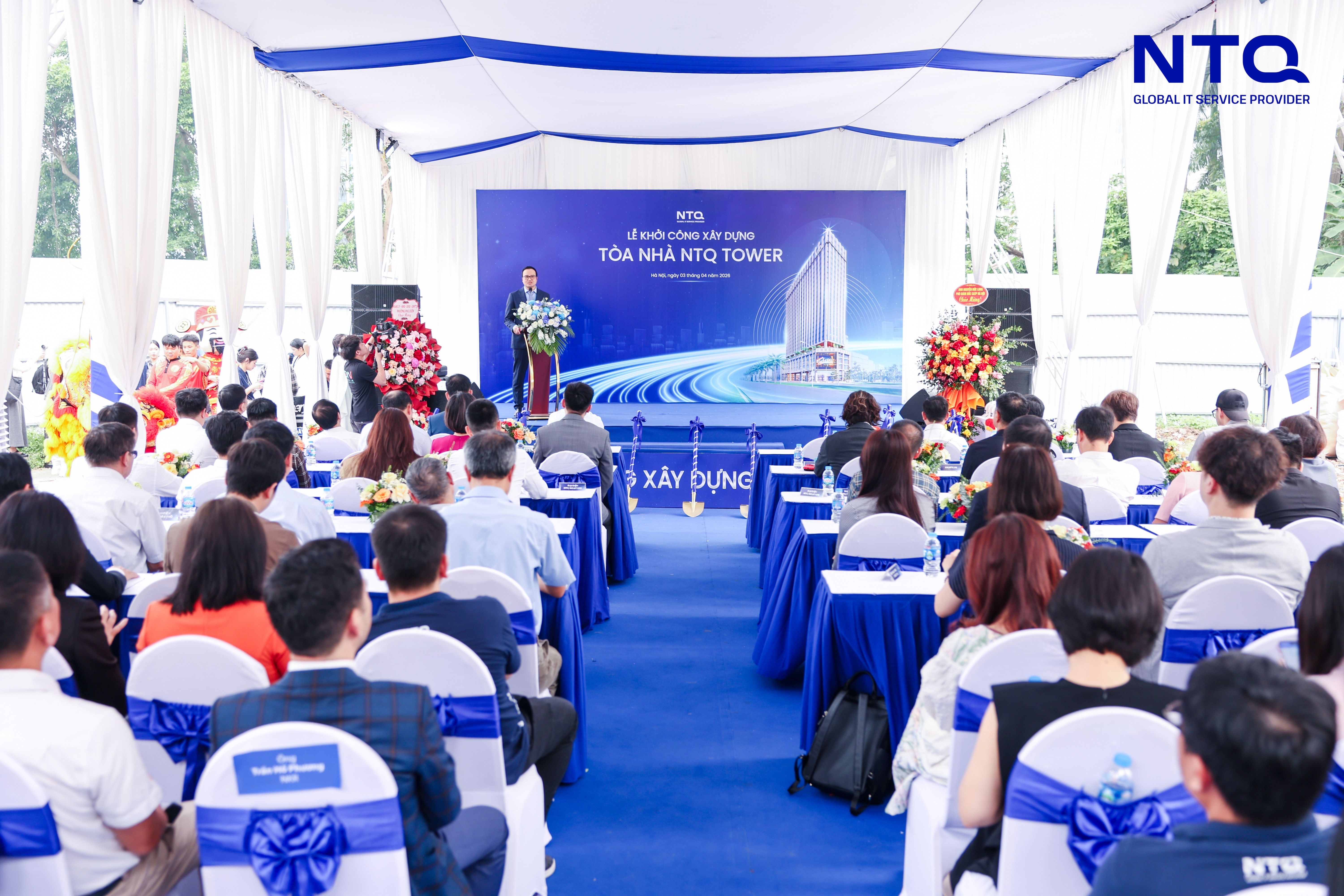 NTQ Tower's Groundbreaking Ceremony Overview 