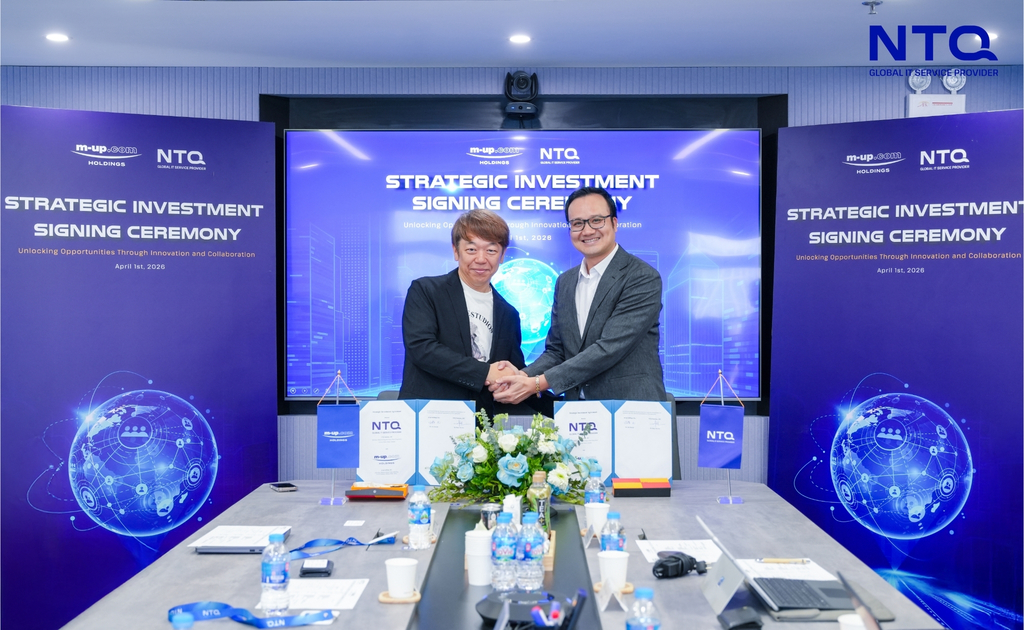 NTQ & M-Up Holdings on the signing table 