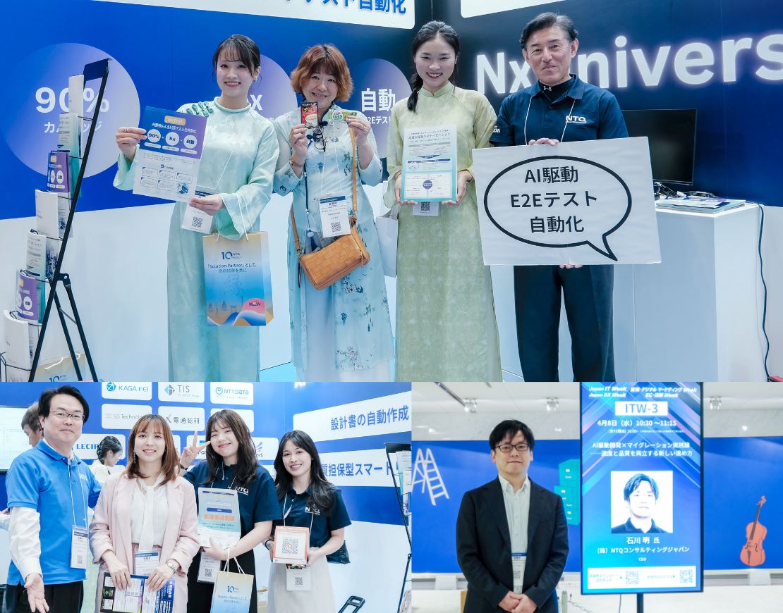 NTQ Japan’s AI Modernization Shines At Japan IT Week 2026