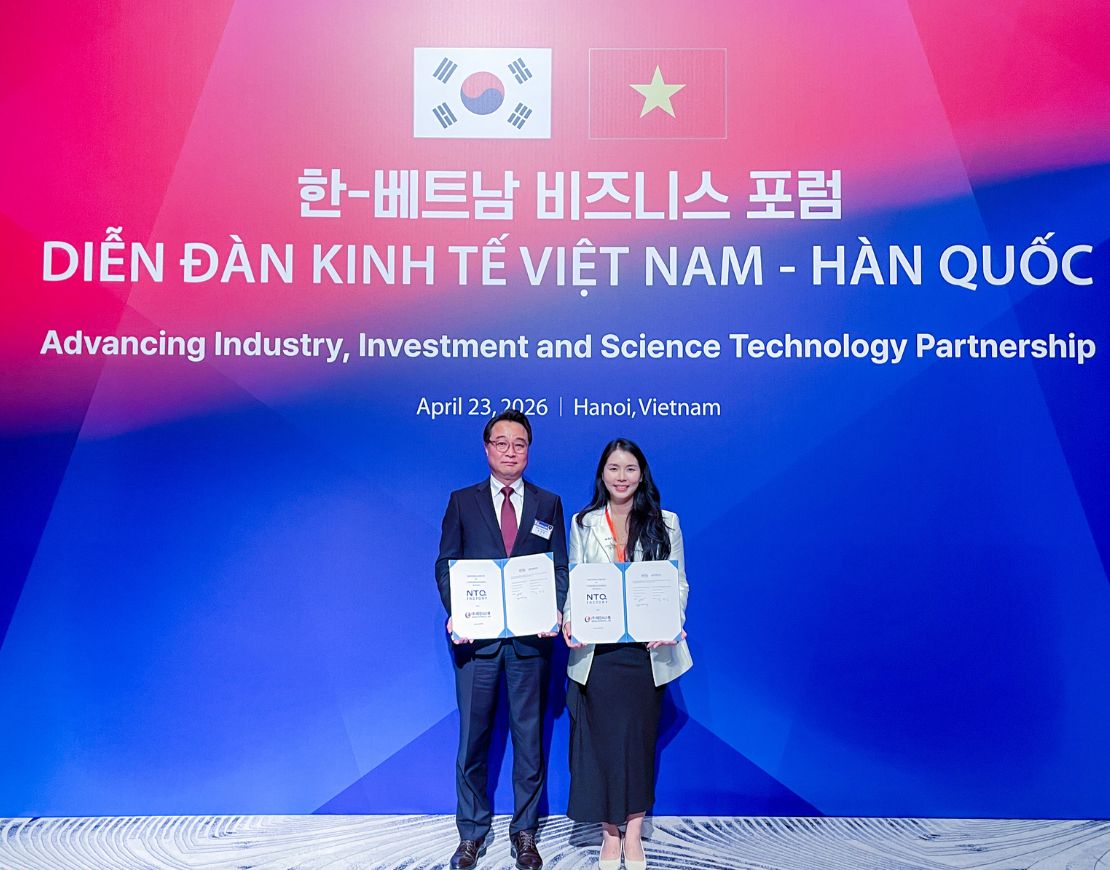 NTQ Factory Collaborates With Korean Partner To Leverage Smart Factory in Vietnam