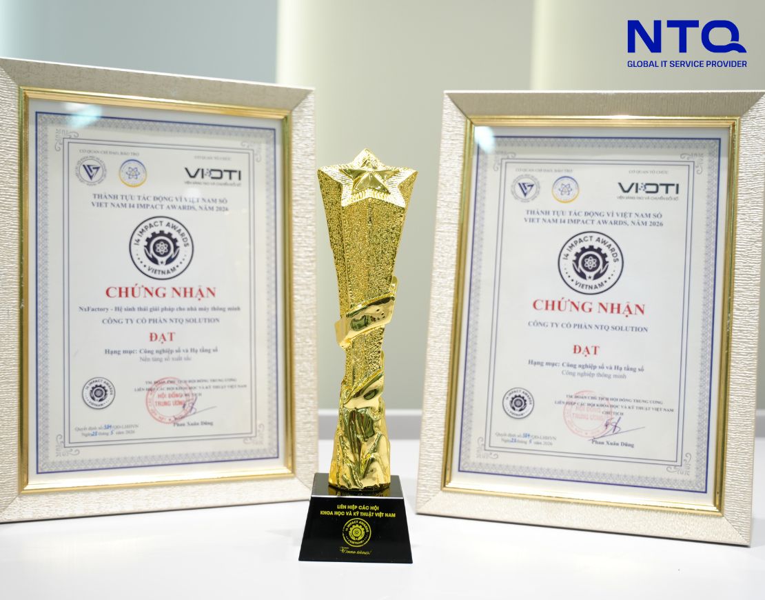 NTQ & NxFactory Receives Double Recognition at Vietnam I4 Impact Awards 2026