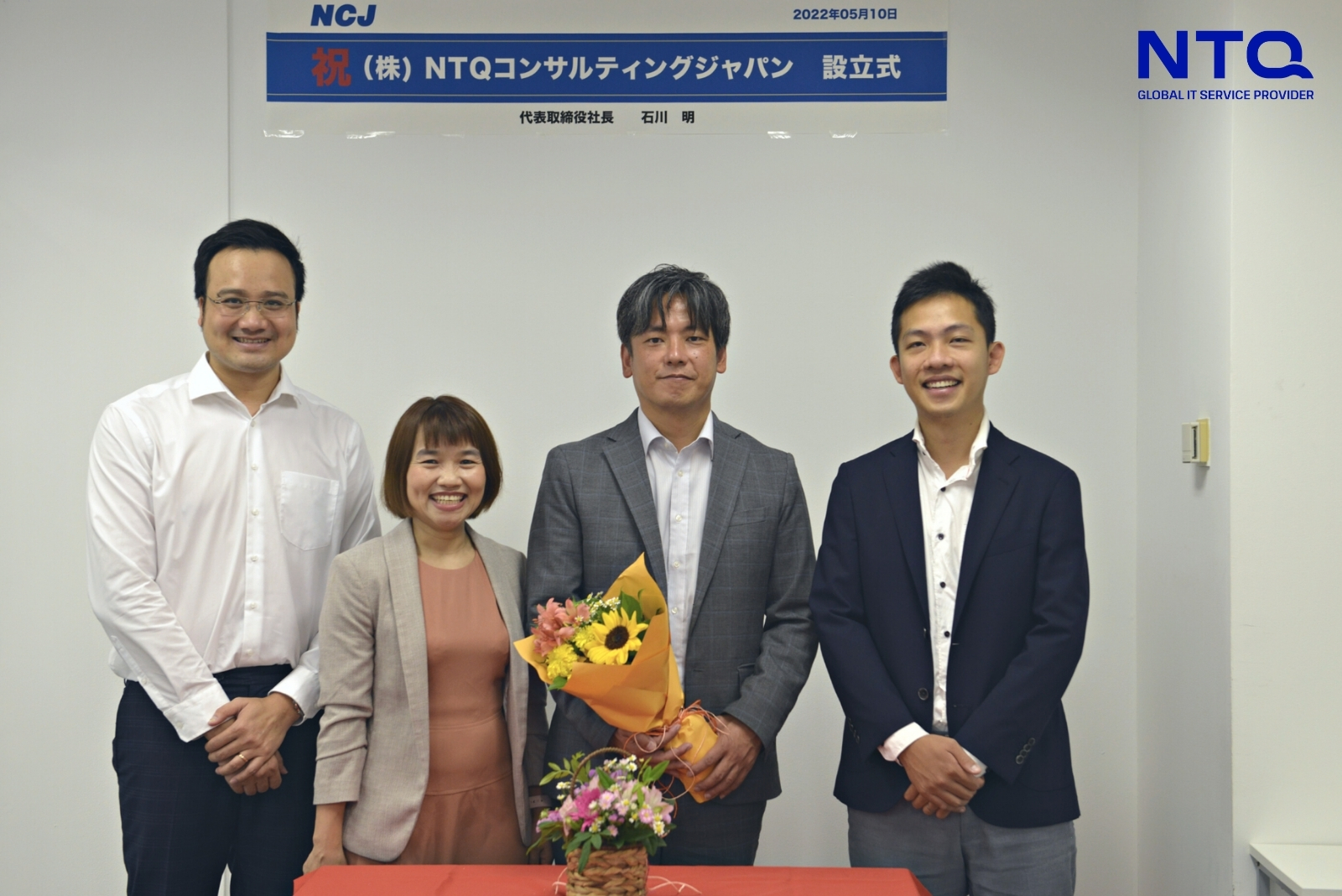 NTQ Japan's Establishment Ceremony on 10th May - 2022 