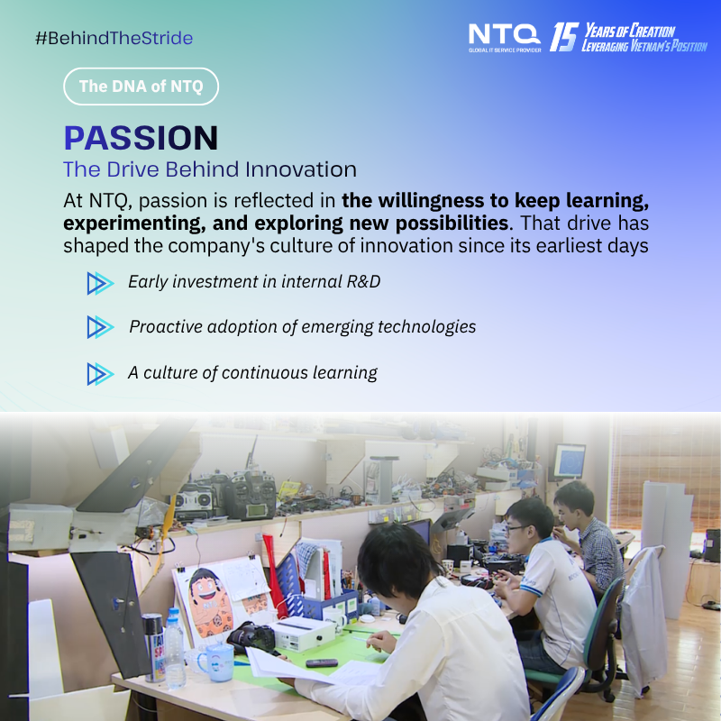 Passion - The Drive Behind Innovation.